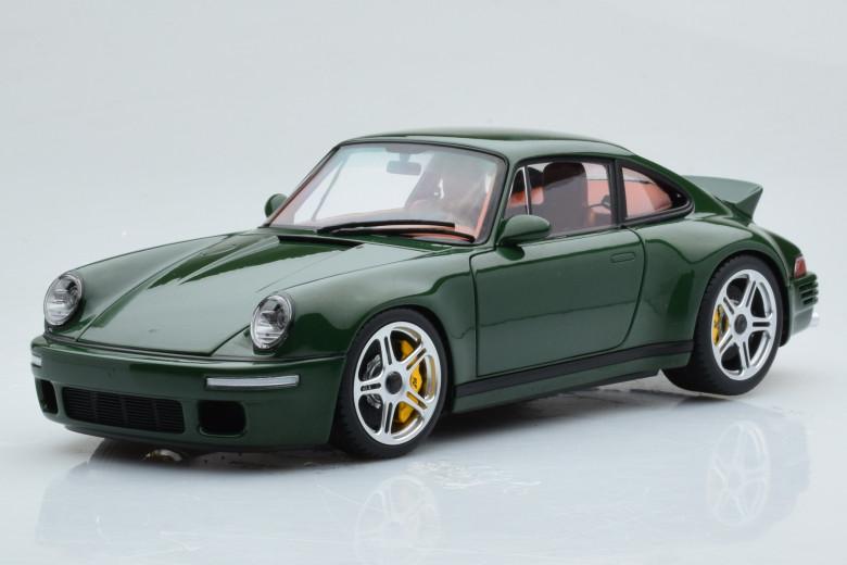 880201  Porsche 911 964 RUF CTR Irish Green Almost Real 1/18