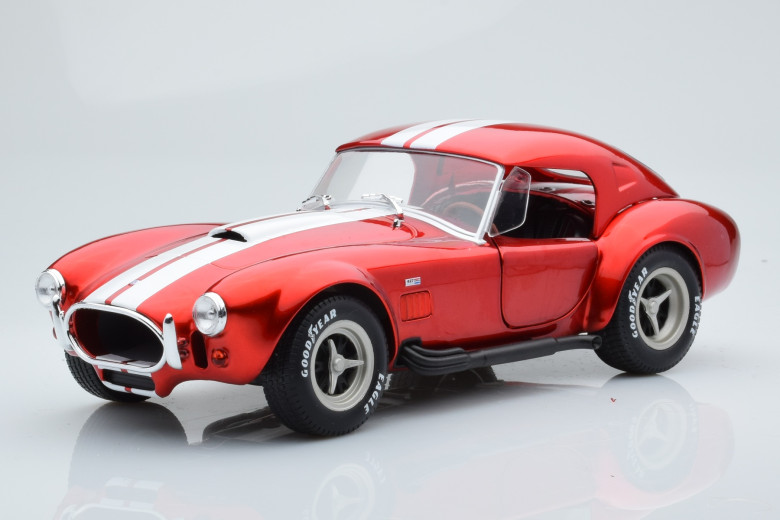 Ford Shelby Cobra 427 Mk2 Red Solido 1/18
