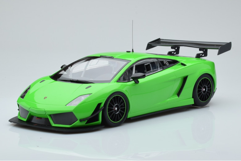 151111101  Lamborghini Gallardo LP600+ GT3 Green Minichamps 1/18