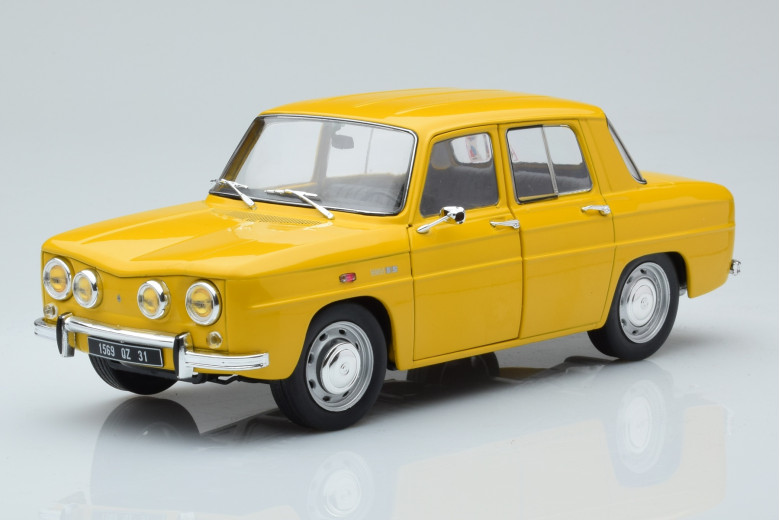 S1803609  Renault 8S Yellow Solido 1/18