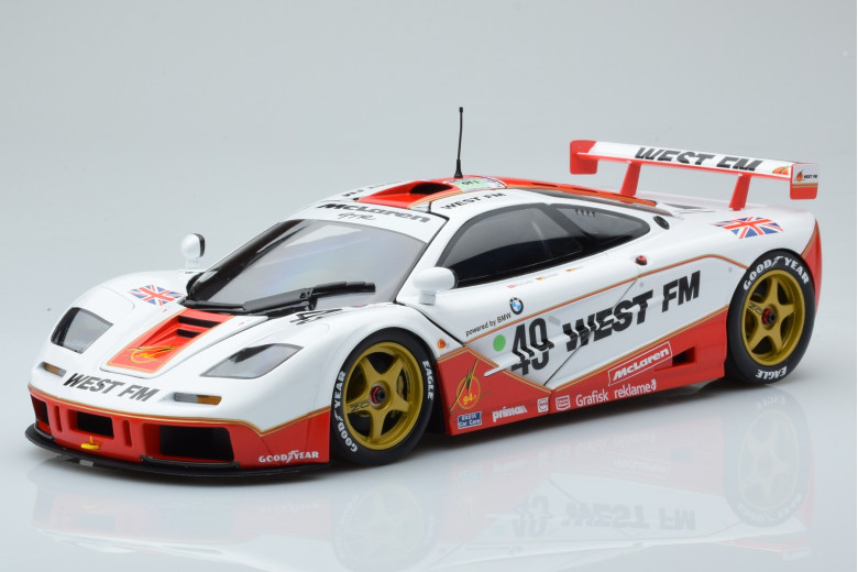 530133549  McLaren F1 GTR West Competition n49 Nielsen Mass Bscher 24h Le Mans Minichamps 1/18