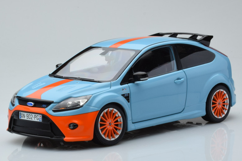 Ford Focus RS MKII Le Mans Classic Edition Gulf 1968 Ford GT40 Tribute Minichamps 1/18