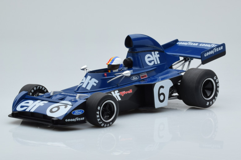 MCG18601F  Tyrrell F1 Ford 006 n6 F Cevert GP Belgium 1973 MCG 1/18