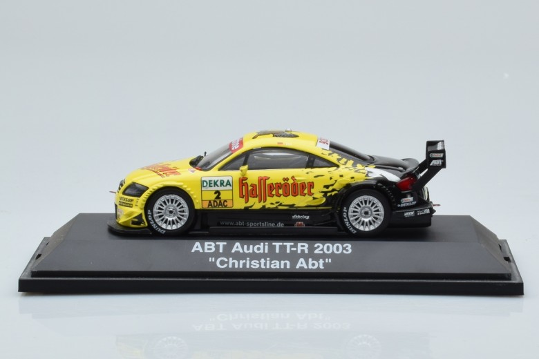 4900  Audi TT-R ABT Christian Abt No Outside Box Schuco 1/43