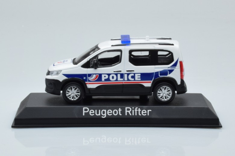 479065  Peugeot Rifter Police Nationale White Norev 1/43