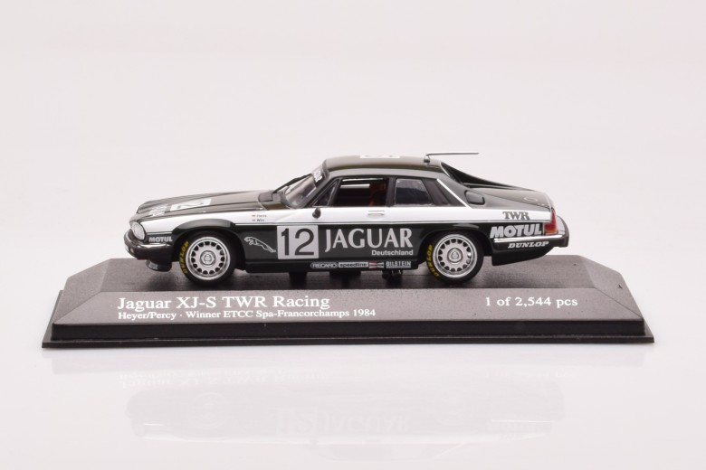 400841312  Jaguar XJS TWR Racing Heyer Percy n12 Winner ETCC SPA Minichamps 1/43