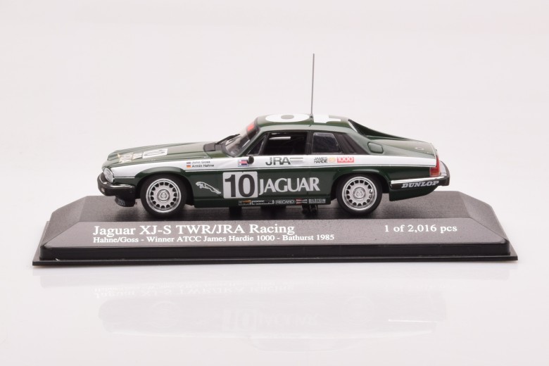 400851310  Jaguar XJS TWR JRA Racnig Hahne Goss n10 Winner 1000 Bathurst Minichamps 1/43