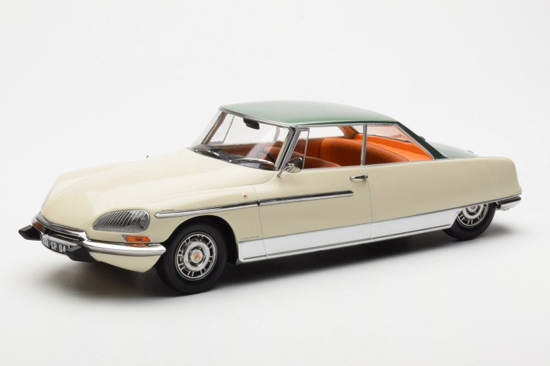 Citroen DS 21 Le Leman Ivory and Green Norev 1/18