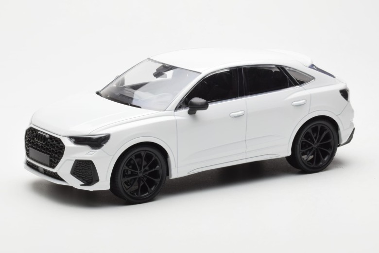 Audi RS Q3 White With Black Wheels Prototype 1 of 1 No Outer Box Minichamps 1/18