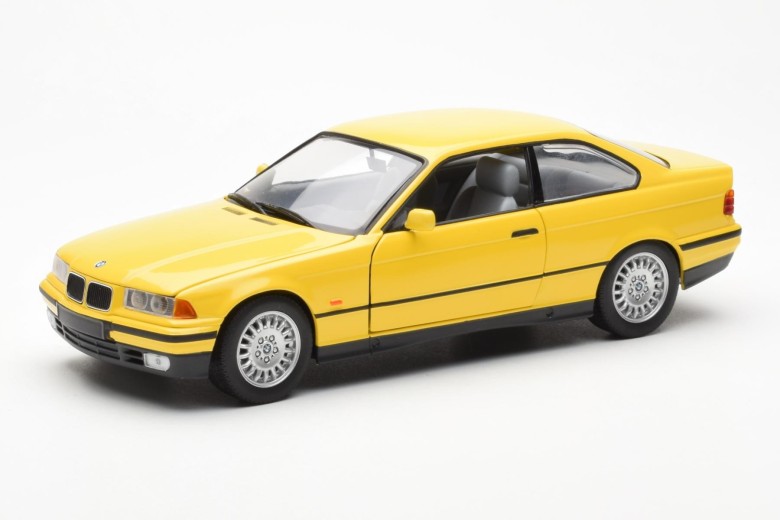 180023320  BMW 3 Series E36 Yellow UT Models 1/18