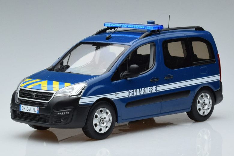 184895  Peugeot Partner Gendarmerie Norev 1/18