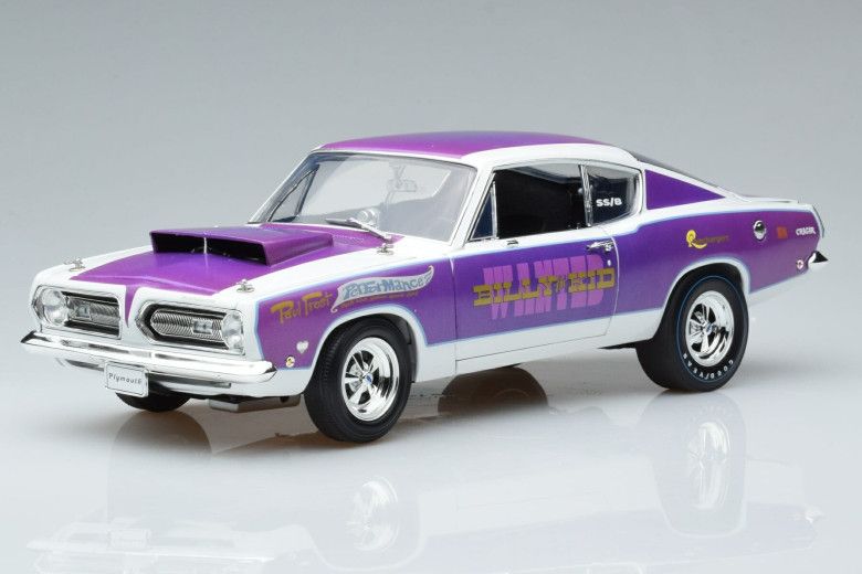 A1806125  Plymouth Barracuda Super Stock Billy the Kid ACME 1/18