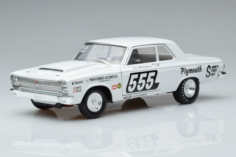 A1806600  Plymouth Belvedere Super Stock 555 Triple Nickel ACME 1/18