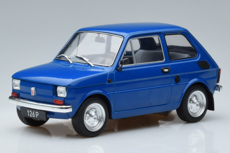 MCG18324  Fiat 126P Blue MCG 1/18