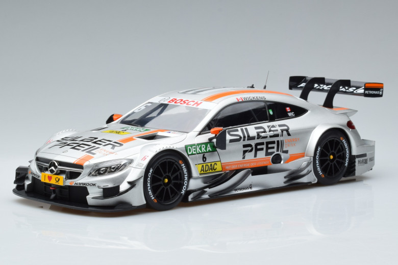 Mercedes C63 AMG W205 DTM R Wickens Autocult 1/18