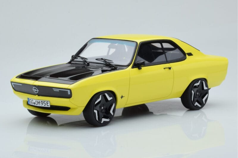 Opel Manta GSE Elektromod Gelb Otto 1:18 OT434 Resin
