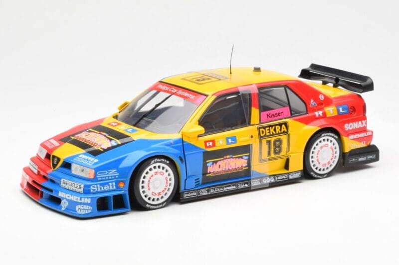 Alfa Romeo 155 V6 TI #18 Nissen DTM 1994 UT Models 1:18 180940216 Druckguss
