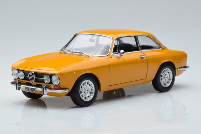 Alfa Romeo 1750 GTV Gelb Norev 1:18 187910 Druckguss