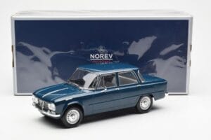 Alfa Romeo Giulia TI Petrol Blau Norev 1:18 187971 Druckguss — Bild 6 von 6
