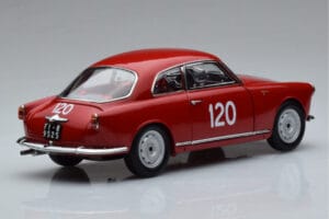 Alfa Romeo Giulietta SV #120 Mille Miglia 1956 Kyosho 1:18 08957A Druckguss — Bild 3 von 9