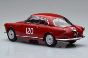 Alfa Romeo Giulietta SV #120 Mille Miglia 1956 Kyosho 1:18 08957A Druckguss — Bild 6 von 9