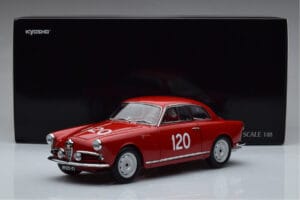 Alfa Romeo Giulietta SV #120 Mille Miglia 1956 Kyosho 1:18 08957A Druckguss — Bild 9 von 9