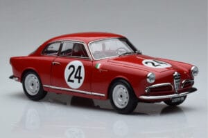 Alfa Romeo Giulietta SV #24 Targa Florio 1958 Kyosho 1:18 08957B Druckguss — Bild 5 von 9