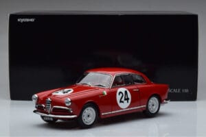 Alfa Romeo Giulietta SV #24 Targa Florio 1958 Kyosho 1:18 08957B Druckguss — Bild 9 von 9