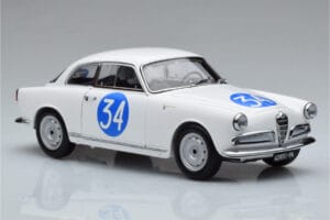 Alfa Romeo Giulietta SV #34 Targa Florio 1960 Kyosho 1:18 08957C Druckguss — Bild 5 von 9