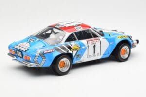 Alpine A110 1600S #1 Nicolas / Vial Winner Tour de Corse 1973 Kyosho 1:18 08485A Druckguss — Bild 3 von 8