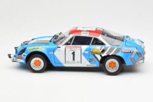 Alpine A110 1600S #1 Nicolas / Vial Winner Tour de Corse 1973 Kyosho 1:18 08485A Druckguss — Bild 4 von 8
