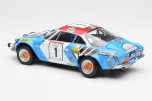 Alpine A110 1600S #1 Nicolas / Vial Winner Tour de Corse 1973 Kyosho 1:18 08485A Druckguss — Bild 7 von 8
