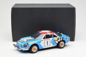 Alpine A110 1600S #1 Nicolas / Vial Winner Tour de Corse 1973 Kyosho 1:18 08485A Druckguss — Bild 8 von 8