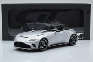 Aston Martin V12 Speedster Silber GT Spirit 1:18 GT430 Resin — Bild 6 von 6