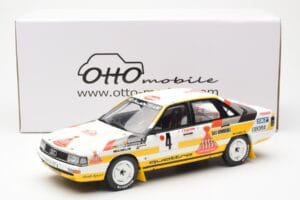Audi 200 Quattro #4 W. Rohrl / C. Geistdorfer Rally Monte Carlo 1987 Otto 1:18 OT439 Druckguss — Bild 6 von 6