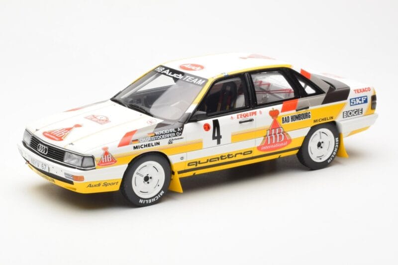 Audi 200 Quattro #4 W. Rohrl / C. Geistdorfer Rally Monte Carlo 1987 Otto 1:18 OT439 Druckguss