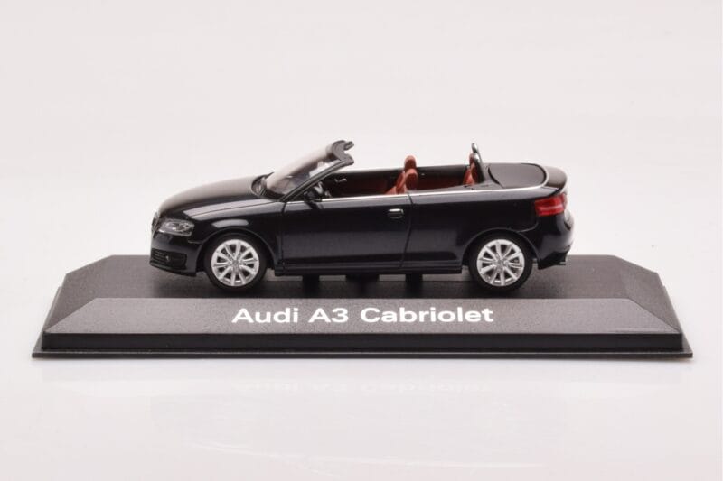 Audi A3 8P Cabriolet Schwarz Minichamps 1:43 5010803333 Druckguss