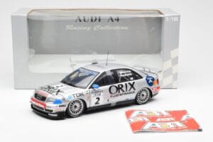 Audi A4 B5 Orix #2 P. Radisch 1998 UT Models 1:18 39872 Druckguss — Bild 6 von 6