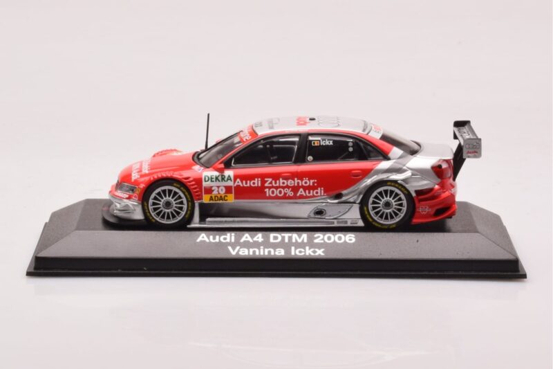 Audi A4 B7 #20 Ickx Audi Sport Zubehor DTM 2006 Minichamps 1:43 5020600903 Druckguss