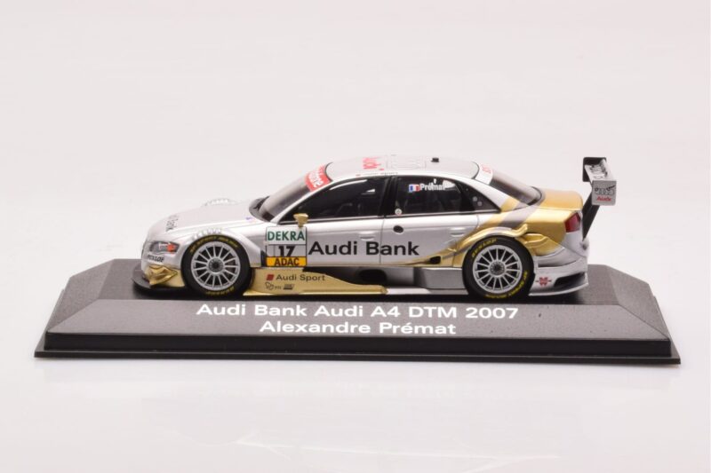 Audi A4 B7 #17 A. Premat Audi Bank DTM 2007 Minichamps 1:43 5020700183 Druckguss