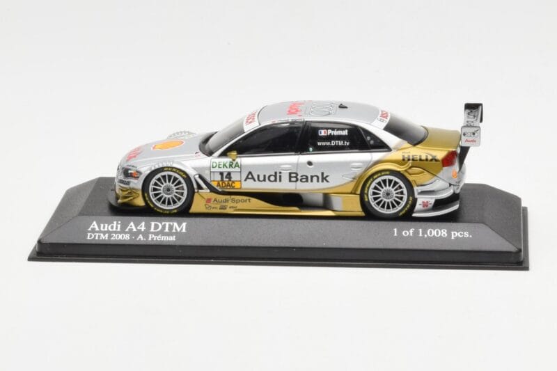 Audi A4 B7 DTM Team Audi Sport Phoenix #14 A. Premat DTM 2008 Minichamps 1:43 400081714 Druckguss