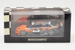 Audi A4 B7 DTM Team Futurecom TME #21 C. Albers DTM 2008 Minichamps 1:43 400089621 Druckguss — Bild 4 von 4