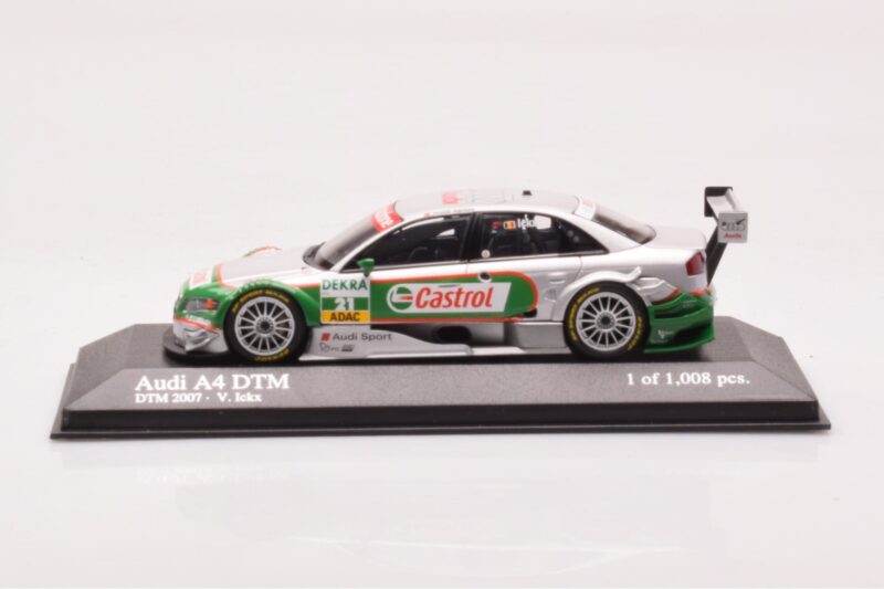 Audi A4 B7 DTM Team Kolles TME #21 V. Ickx DTM 2006 Minichamps 1:43 400071521 Druckguss