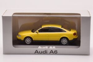 Audi A6 C5 Gelb Minichamps 1:43 IND47004 Druckguss — Bild 4 von 4