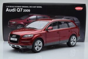 Audi Q7 4L Granatrot Kyosho 1:18 09222R Druckguss — Bild 8 von 8