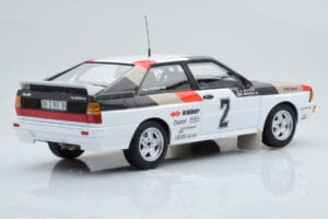 Audi Quattro Audi Sport #1 H. Mikkola / A. Hertz Winners International Swedish Rally 1981 Minichamps 1:18 155811102 Druckguss — Bild 2 von 6