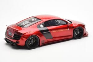 Audi R8 4S Liberty Walk Candy Rot GT Spirit 1:18 GT892 Resin — Bild 2 von 6