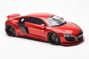 Audi R8 4S Liberty Walk Candy Rot GT Spirit 1:18 GT892 Resin — Bild 4 von 6