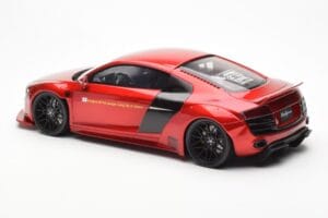 Audi R8 4S Liberty Walk Candy Rot GT Spirit 1:18 GT892 Resin — Bild 5 von 6