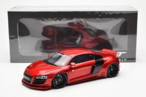 Audi R8 4S Liberty Walk Candy Rot GT Spirit 1:18 GT892 Resin — Bild 6 von 6